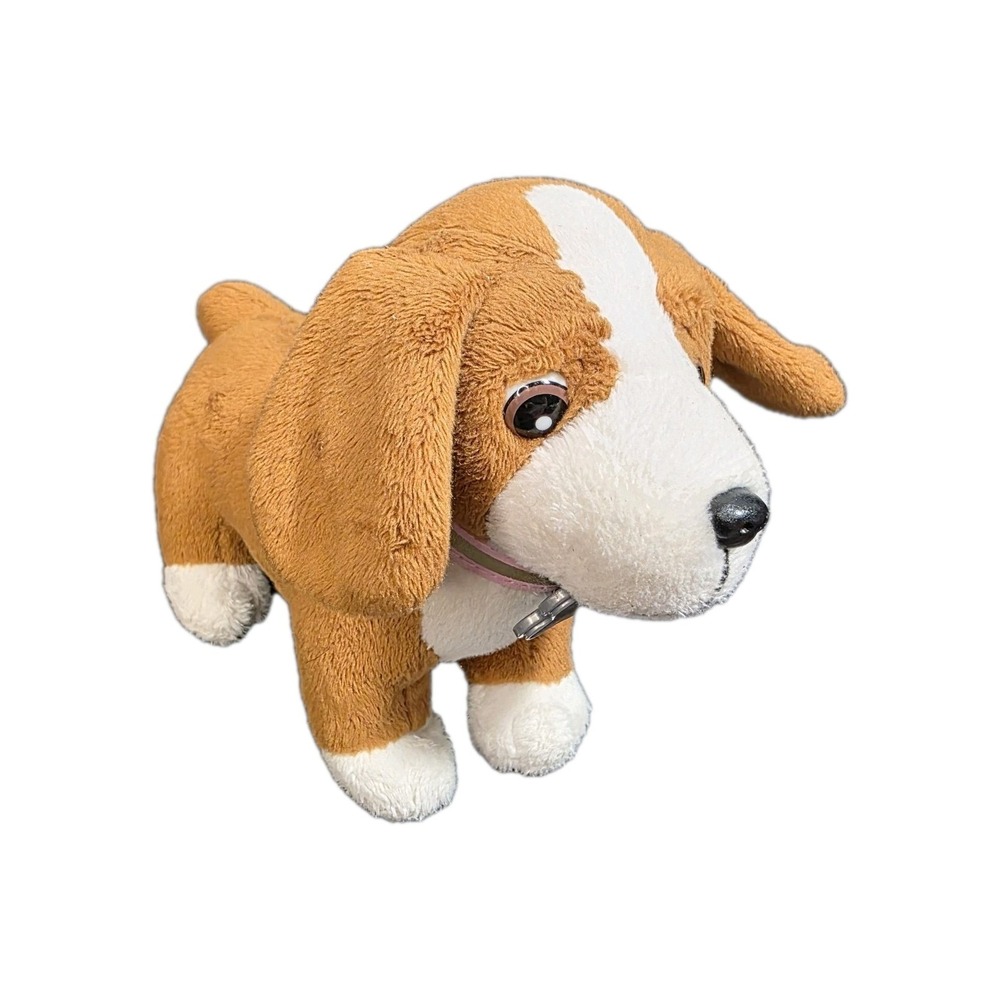 Battat Our Generation Basset Hound Puppy Dog 8" Plush W/ Collar Posable Legs